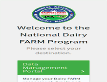 Tablet Screenshot of eval.nationaldairyfarm.com